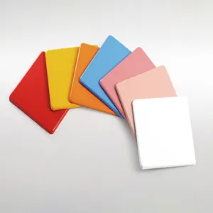 Custom Finish Porcelain Enameled Steel Panel Samples