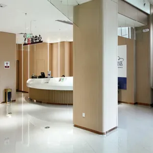 Wood Grain Square Seamless Aluminum Column Cover