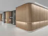 Natural Wood Grain Steel Wall Panel for Interior Decoration