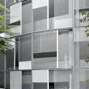 Decorative Facade Mesh Aluminum Panels