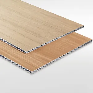 Wood-Grain A2 Fire-Rated 3D Aluminum Panels