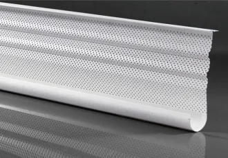 J-Profile Perforated Aluminum Baffle Ceiling