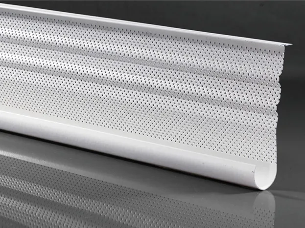 J-Profile Perforated Aluminum Baffle Ceiling
