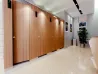 Continuous-Row Steel Toilet Cubicles