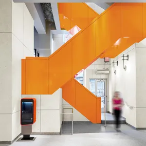 Geometric Staircase Cladding