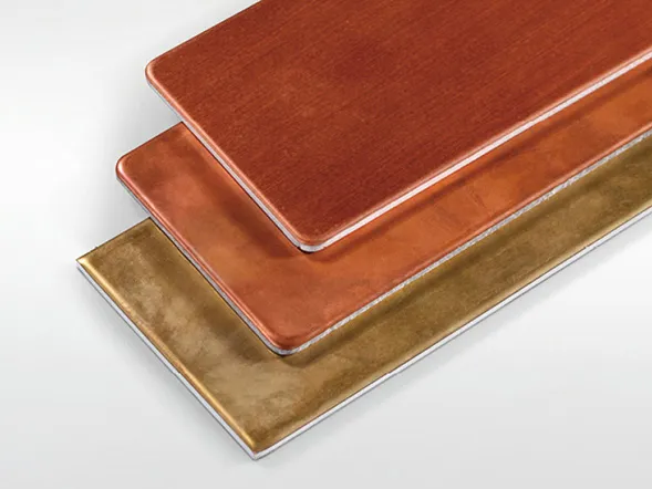 A1 Fire-Resistant Copper Composite Panels