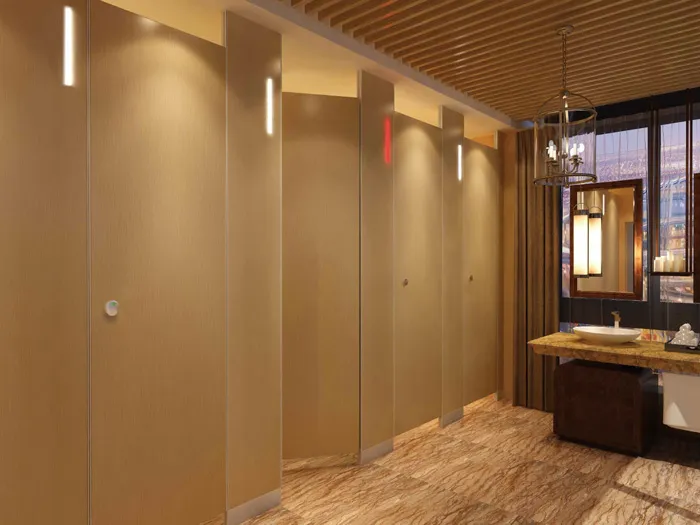 Hotel Restroom Steel Toilet Partitions