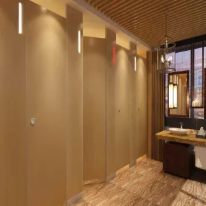 Hotel Restroom Steel Toilet Partitions