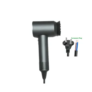 Powerful Hair Dryer EU Plug | High-Speed Brushless Motor | OEM Manufacturer