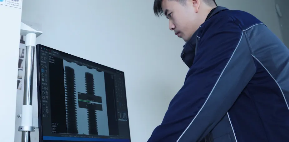 The products are subject to rigorous X-ray testing to guarantee the quality of each individual product.