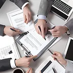 The customer submits requirements