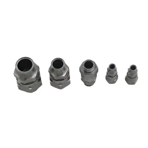 Aircraft fuel line fitting