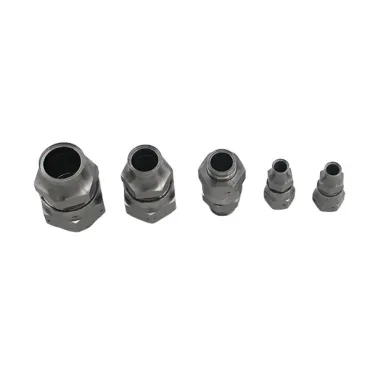 Aircraft fuel line fitting