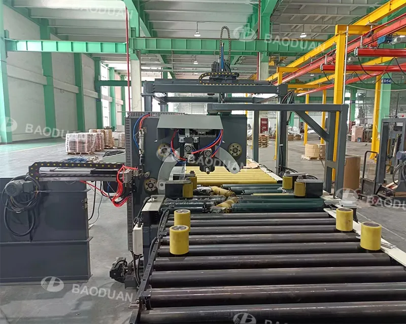 Energy-saving horizontal wrapping machine