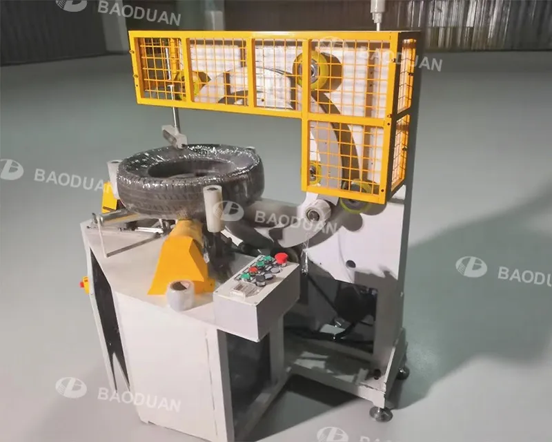 Horizontal wrapping machine