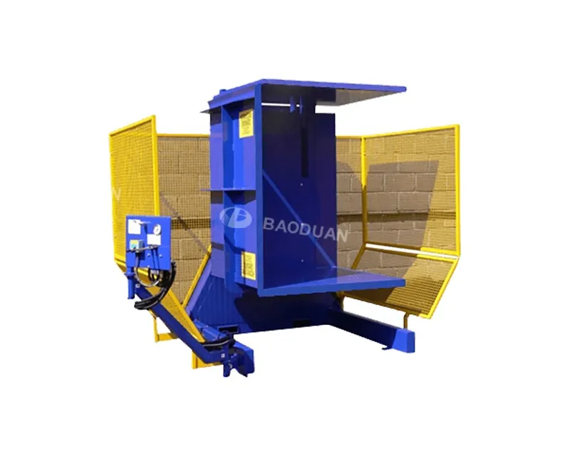 Invertible pallet upender