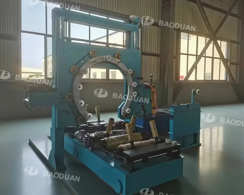 Reciprocating wrapping machine