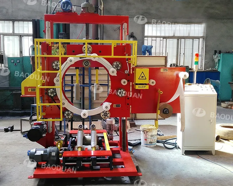 Full-automatic vertical heavy-duty wrapping machine