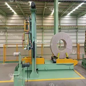 Hin- und hergehende Verpackungsmaschine für Stahlbänder