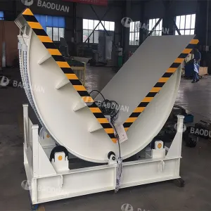 Small upender for stamping molds