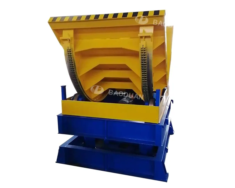 Upender with rotating base