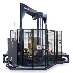 High-speed pallet wrapping machine