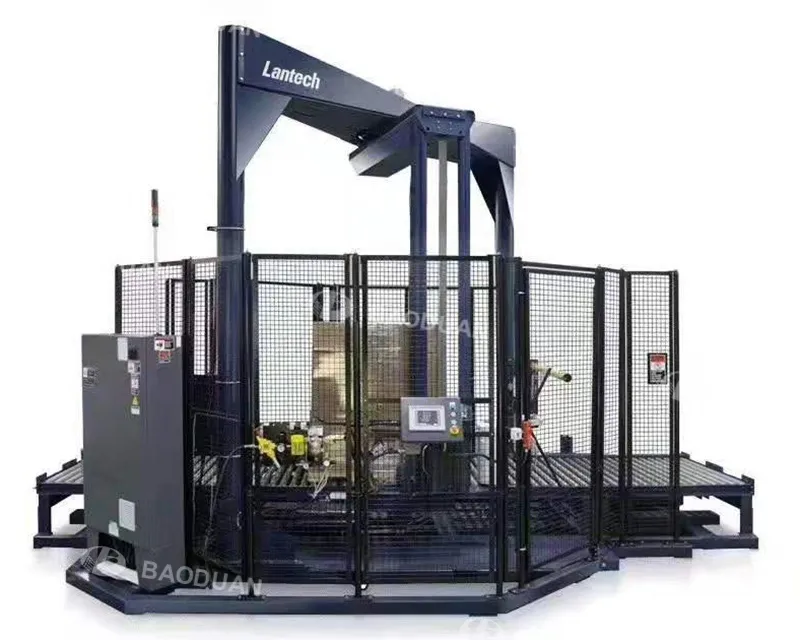 High-speed pallet wrapping machine