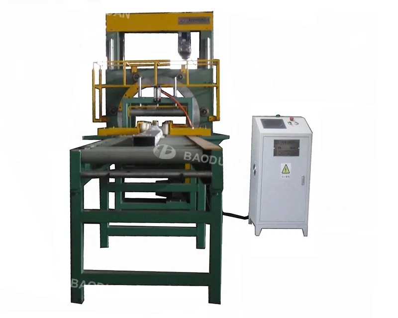 Horizontal wrapping machine