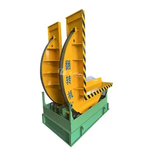 Steel coil upender