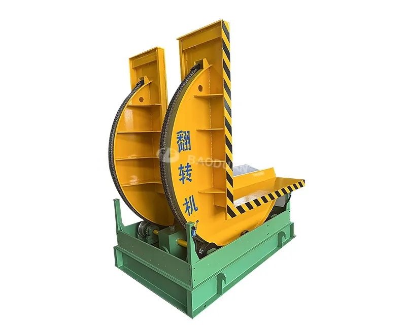 Steel coil upender