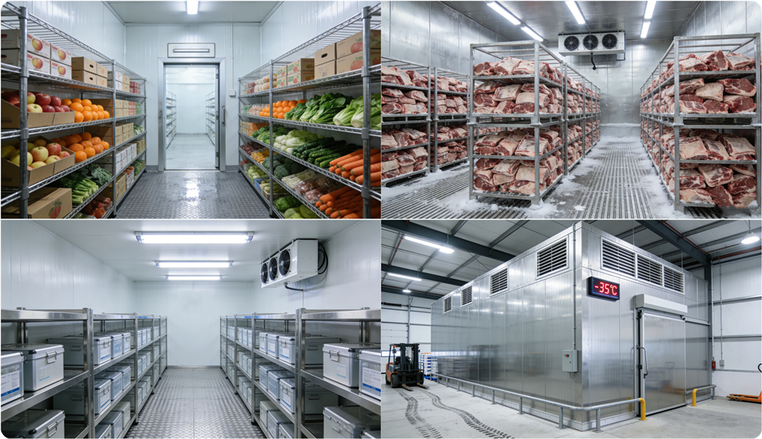 Cold Unit Industrial Cold Room and Refrigeration Unit,Commercial Cold Storage ...