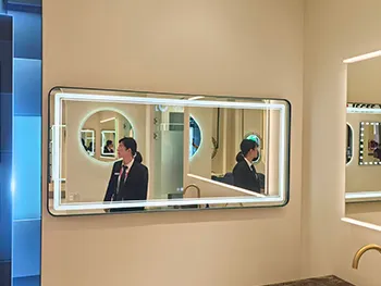 LED Touch Screen Bathroom Mirror