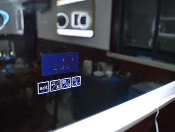 Bluetooth music function smart bathroom mirror