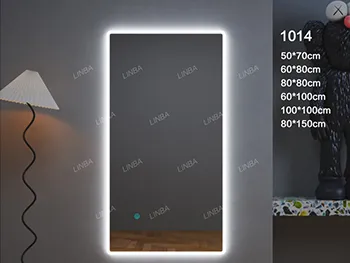 Fully automatic smart bathroom mirror