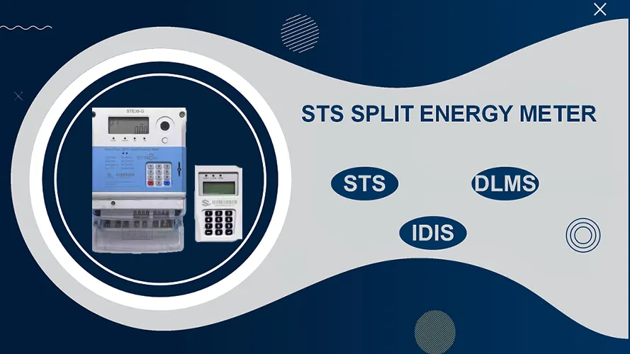 STE18-G Prepaid Smart GPRS Single Phase Electricity Meter+CIU