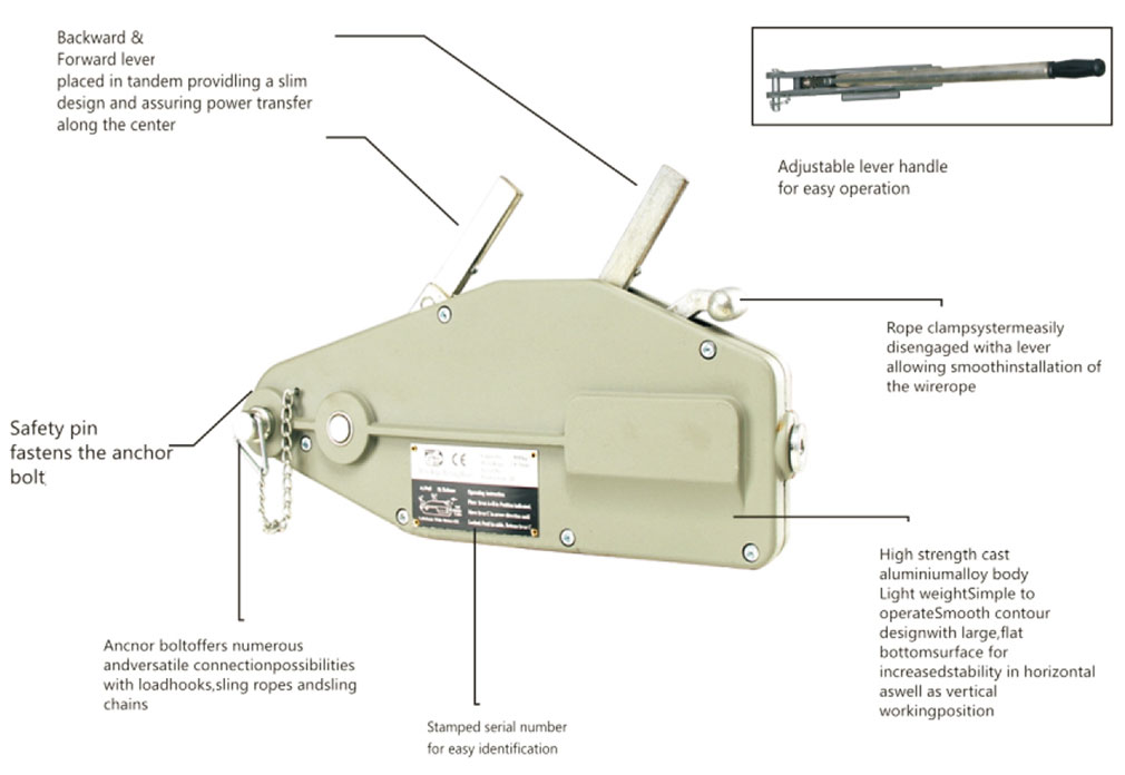 Wire Rope Pulling Hoist