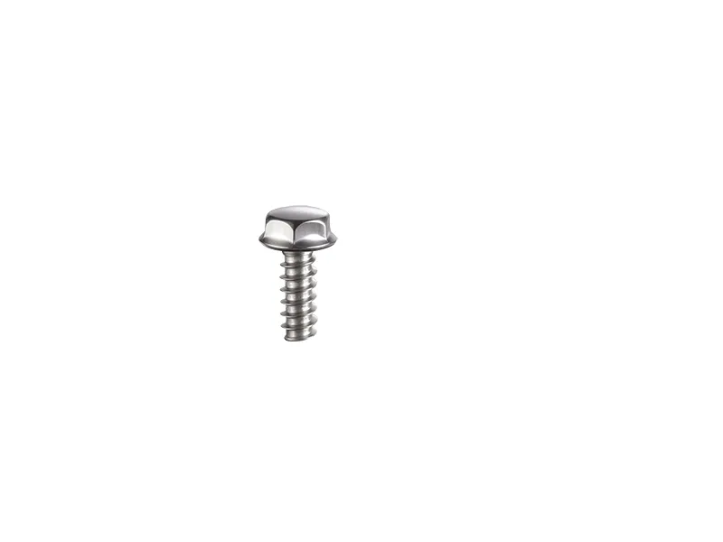 Screws for bathroom fixtures