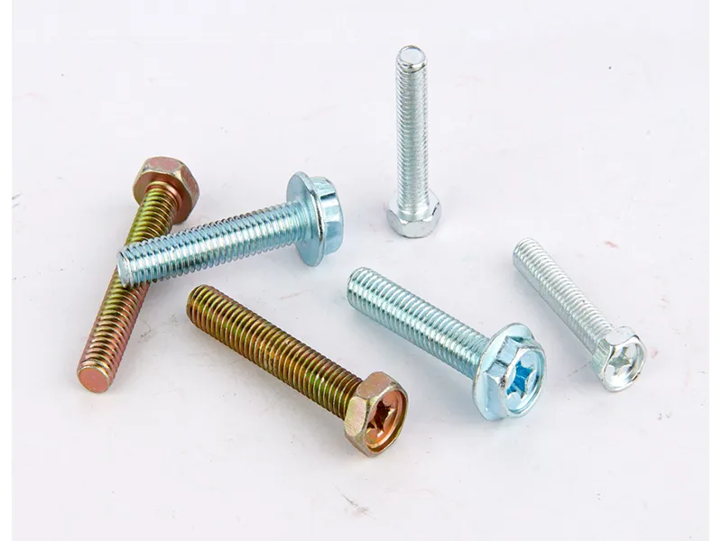 Custom-made stainless steel flanged bolts