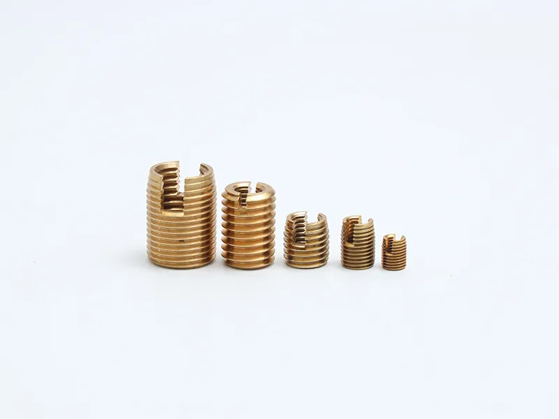 Copper self-tapping screw insert