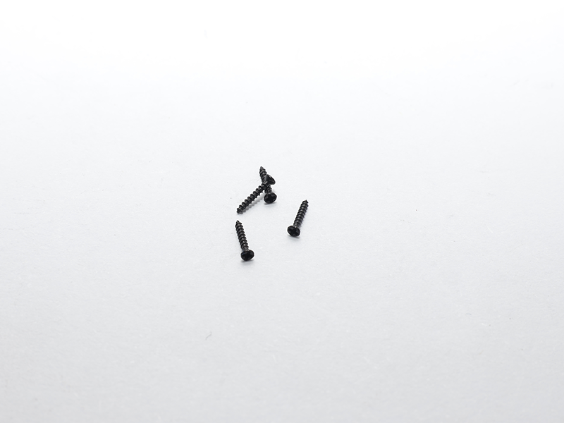 Countersunk head, pointed tip self-tapping screws, Dacromet coating