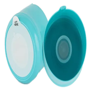 1-5 Gallon TPE Lined Lake blue Water Bottle Cap