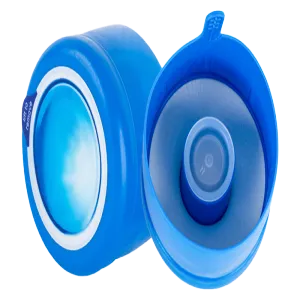 BG-3 Water Bottle Cap – Durable Blue Non-Spill Solution for 1–5 Gallon Bottles