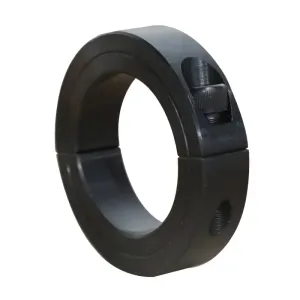 Single Split or double split Screw Collar Black Finish