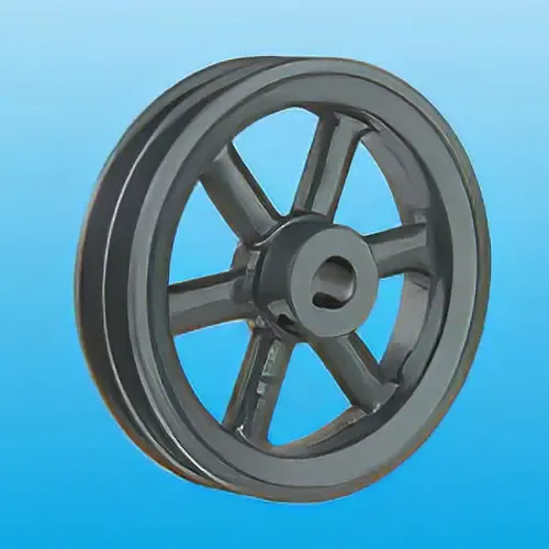 2BK Series American Standard Cast lron Double Groove Sheaves Pulleys