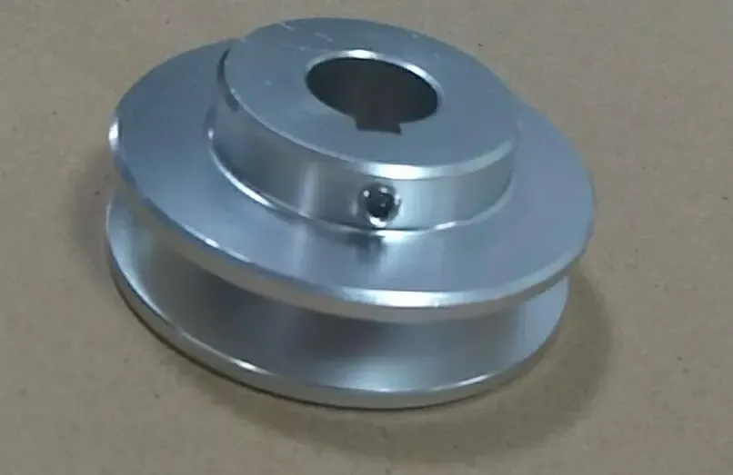 Why do aluminum pulleys need to be anodized?