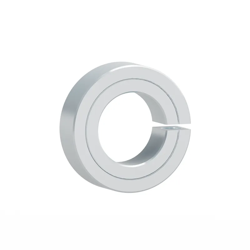 single split collar  with zinc plating
