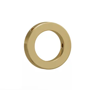 solid shaft collar with yellow zinc plating