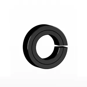 single split collar  with black oxide