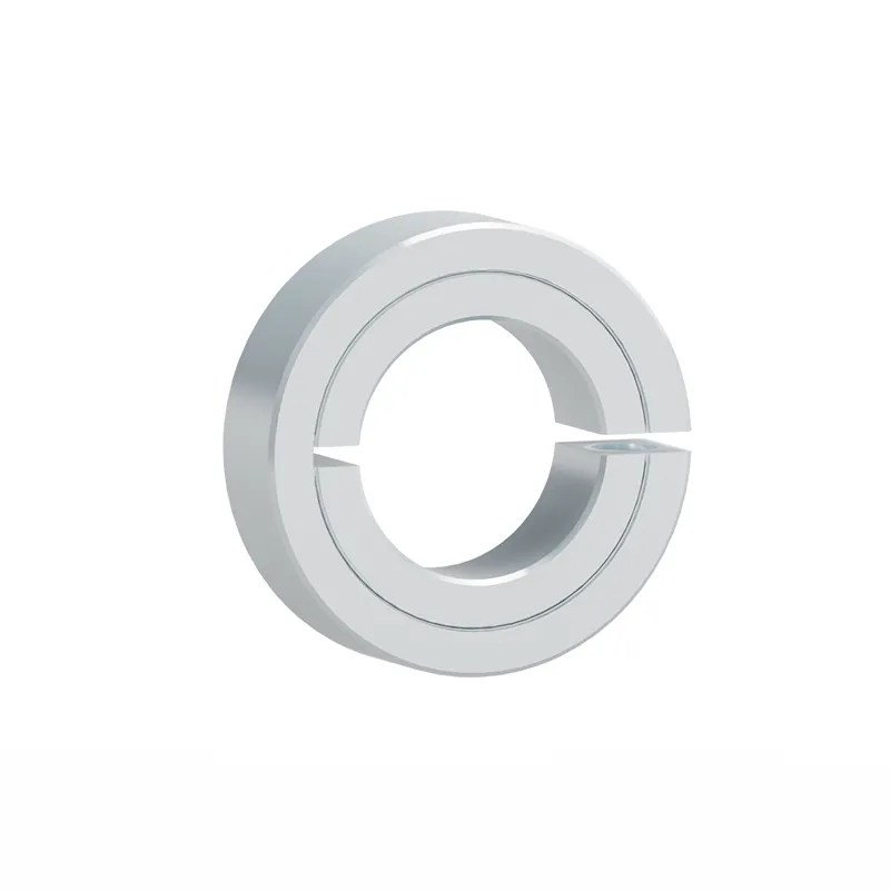 single split collar  with relief cut  zinc plating