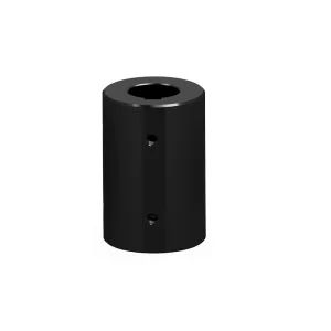solid sahft coupling with 2 set screws